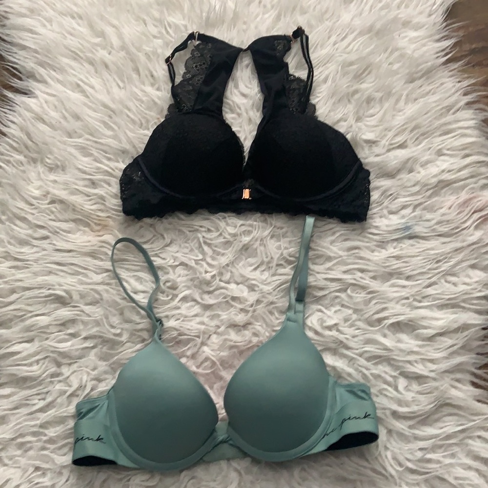 Pink bras size 32 AA